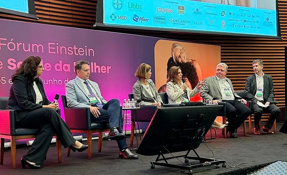 Participação do Dr. Felipe Andrade no V Fórum Einstein de Saúde da Mulher, com o tema ”Anticoncepcional e Câncer de Mama